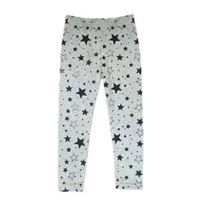 baby girls kids skinny star print leggings pants trousers 2~7 years J4U66