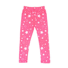 baby girls kids skinny star print leggings pants trousers 2~7 years J4U66