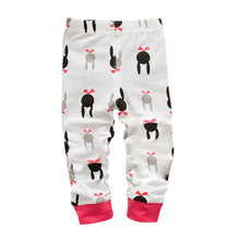 New Baby Kids Girl Boy Tracksuit Bunny Rabbit Cotton Pajamas Underwear Suit 0-7 Y Y2 J4U66