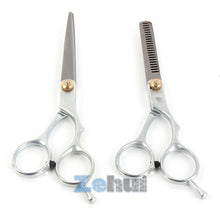 barber haircut salon scissors shears clipper hairdressing thinning set 2 patterns to choose stylist J4U66