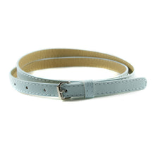 Belts For Multi Color Thin Skinny Faux Leather Waistband Casual Belts Strap J4U66