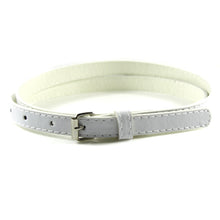 Belts For Multi Color Thin Skinny Faux Leather Waistband Casual Belts Strap J4U66
