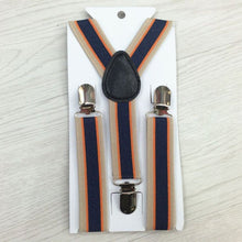 New Boys Girls Stripes Y-Back Suspenders Child Elastic Adjustable Clip-On Braces  J4U66