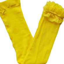 New Candy Color Velvet Baby Kids Girl Leggings Pants Colorful Lace Side Legging for Gilrs 5-9Years J4U66
