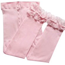 New Candy Color Velvet Baby Kids Girl Leggings Pants Colorful Lace Side Legging for Gilrs 5-9Years J4U66