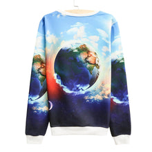 casual women pullover special print round neck long sleeve hoodies women sweatshirt tee tops blusas J4U66