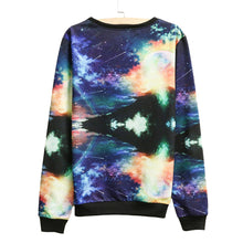 casual women pullover special print round neck long sleeve hoodies women sweatshirt tee tops blusas J4U66