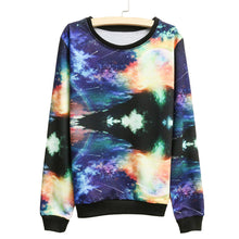casual women pullover special print round neck long sleeve hoodies women sweatshirt tee tops blusas J4U66