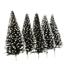 cedar trees model 10pcsarchitectural model for railroad layout beauty trees landscape scenery diorama miniatures model J4U66