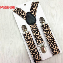Children Kids Boy Girls Clip-on Leopard Suspenders Elastic Adjustable Braces PY1 P18 J4U66