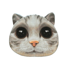 cute women purses coin cat animal print mini wallet zipperclosure small clutch bag dollar price J4U66