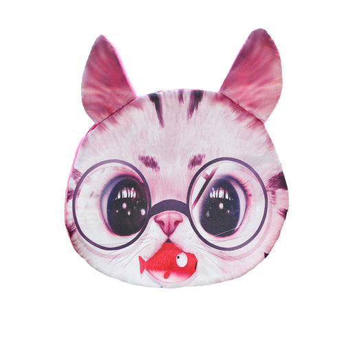 cute women purses coin cat animal print mini wallet zipperclosure small clutch bag dollar price J4U66