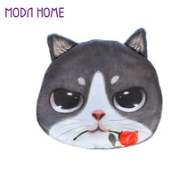 cute women purses coin cat animal print mini wallet zipperclosure small clutch bag dollar price J4U66