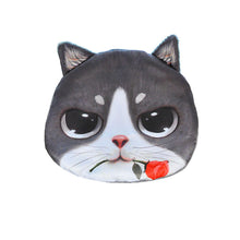 cute women purses coin cat animal print mini wallet zipperclosure small clutch bag dollar price J4U66