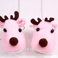 cute warm baby girls christmas deer shoes sweet antiskid shoes infant prewalkers J4U66