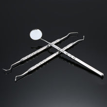 dentistry instrument 3pcs oral hygiene dental tool dental examination tooth mirror scaler set for oral care teeth whitening J4U66