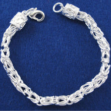 Jewelry Bracelet Silver Plated 20cm Link Chain Bracelet For Women Drop Shipping J4U66