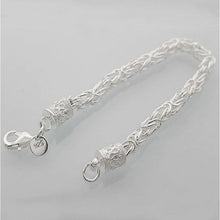 Jewelry Bracelet Silver Plated 20cm Link Chain Bracelet For Women Drop Shipping J4U66