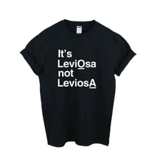 T-shirts For Women It Is Leviosa not leviosA Cotton O-Neck T-shirt Women White Black Harajuku Top Tees J4U66