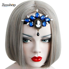 Designer Brand Skull and Diamond Headband Halloween Party Fancy Dress Costume Accessory Event Party Supplies  J4U66