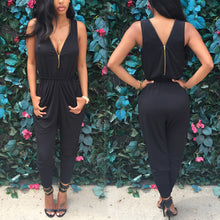 Women Ladies Clubwear V Neck Playsuit Bodycon Party Jumpsuit & Romper Trousers J4U66