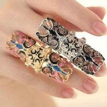 s Armor Joint Knuckle Hollow Out Ring Women Full Finger rings Women Jewelry Gifts  J4U66
