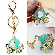 s Pumpkin Car Keychain Alloy Hand-painted Craft Hangings Purse Backpack Keyring Chains Fobs Accessories J4U66