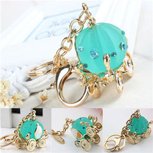 s Pumpkin Car Keychain Alloy Hand-painted Craft Hangings Purse Backpack Keyring Chains Fobs Accessories J4U66