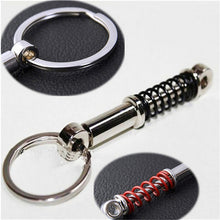 s Suspension Keychain Key Chains Ring Car Auto Coilover Shock Absorber For Cars Red Black colors J4U66