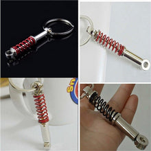 s Suspension Keychain Key Chains Ring Car Auto Coilover Shock Absorber For Cars Red Black colors J4U66