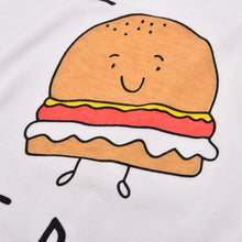 Europe Trendy Hamburg printed color shirt three quarter sleeved Women T-shirt J4U66