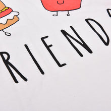 Europe Trendy Hamburg printed color shirt three quarter sleeved Women T-shirt J4U66