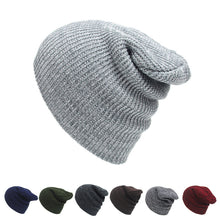 Men Women Knit Baggy Beanie Oversize Hat Ski Slouchy Chic Cap Fad J4U66