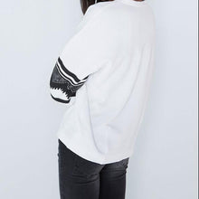 Women Sale Clothing O-Neck Casual Pullover Ladies Long Sleeve Tops Shirt knitted Warm Tops J4U66