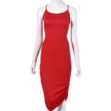 Fashion Women Sexy Lace Bandage Elastic High Waist Sleeveless Stripe Party Short Mini Buttocks Dress  J4U66
