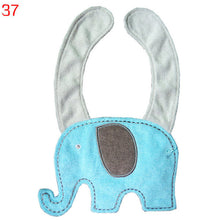 Baby Bibs Animals Waterproof Cotton Saliva Towel Kids Infant Lunch BibJFY66