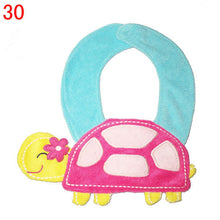 baby bibs animals waterproof cotton saliva towel kids infant lunch bib J4U66