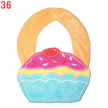 baby bibs animals waterproof cotton saliva towel kids infant lunch bib J4U66