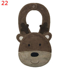 Baby Bibs Animals Waterproof Cotton Saliva Towel Kids Infant Lunch BibJFY66