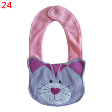 Baby Bibs Animals Waterproof Cotton Saliva Towel Kids Infant Lunch BibJFY66