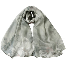 Chiffon Scarf Women Lady Classic Floral Print Shawls Silk Scarves Chiffon Soft Long Scarf Size 15 * 70cm J4U66