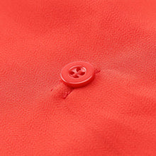 chiffon t-shirts women t-shirts v neck rolled sleeve ruched back asymmetric hem sheer women tops blusas red J4U66