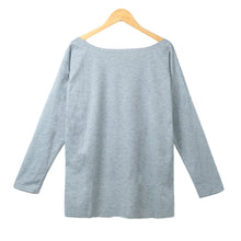 cotton women t-shirts heart pattern print long sleeve tops camisetas mujer high low hem loose tee shirt femme J4U66