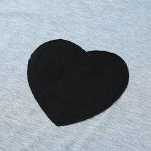 cotton women t-shirts heart pattern print long sleeve tops camisetas mujer high low hem loose tee shirt femme J4U66