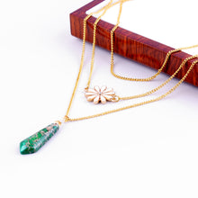 multilayer gold plated statement necklace choker pendant jewelry for women gift girls J4U66