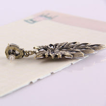 Jewelry European Style Exaggerated Four-color Rhinestone Large Earrings For Women  J4U66