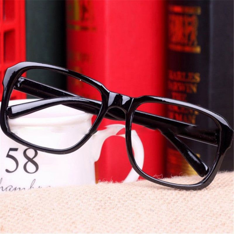 New Fashion Retro Unisex Men Women Frame Nerd Glasses Fashion Eyewear Frames Eyeglasses PY6 J4U66