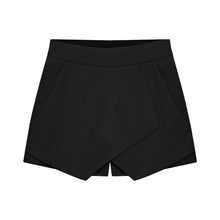 skirts women irregular low waist shorts culottes pants mini shorts skirt J4U66