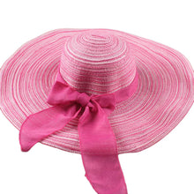 hats for women floppy hat wide brim bow ornament sun hat foldable beach cap women J4U66