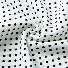 women blouse polka dot peter pan collar sleeveless lace asymmetric hem loose top white J4U66